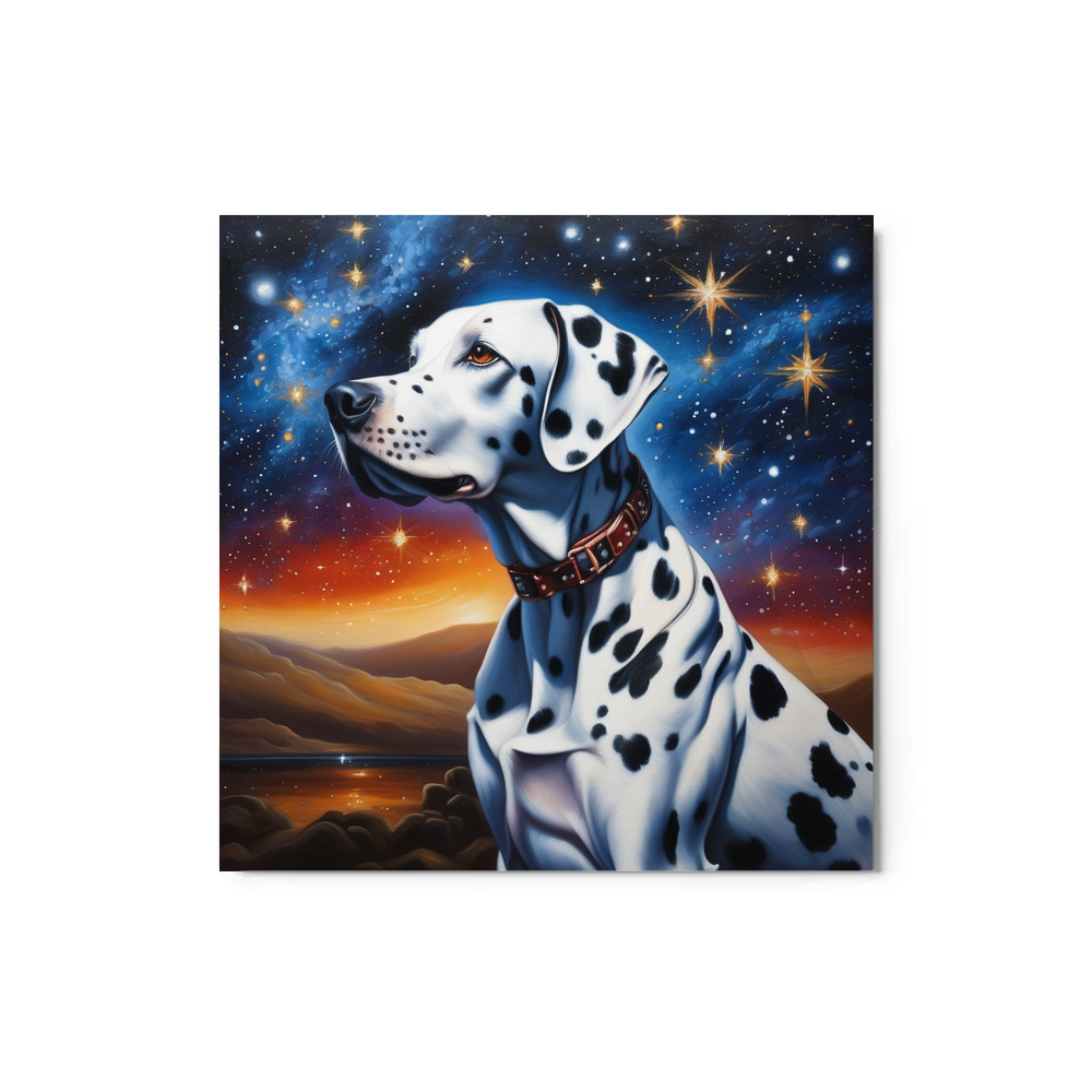 PugMug Custom Dalmatian Metal Print