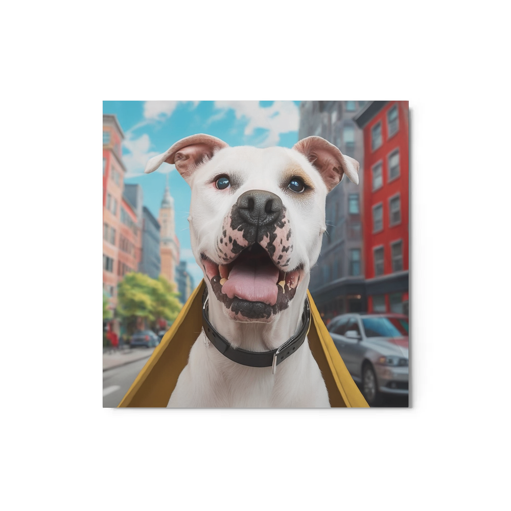 PugMug Custom Melody Metal Print