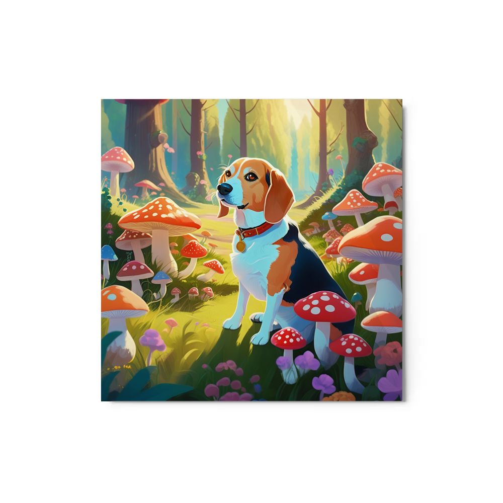 PugMug Custom Munchkin Metal Print