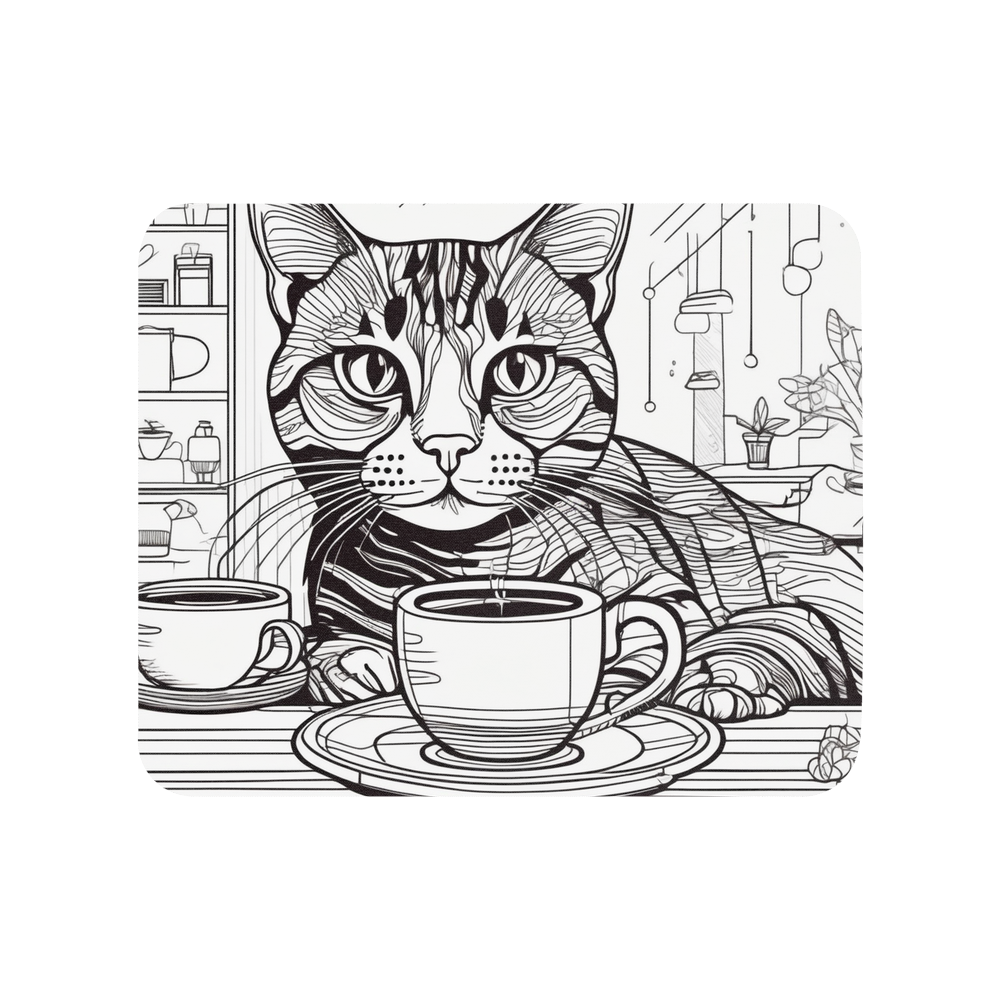 PugMug Custom Tabby Companion Cat Mouse Pad