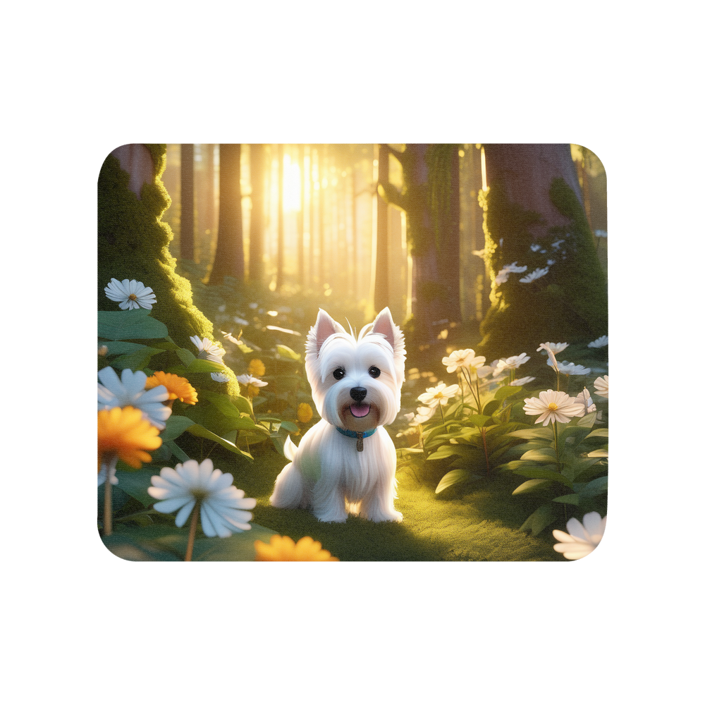 PugMug Custom West Highland White Terrier Mouse Pad
