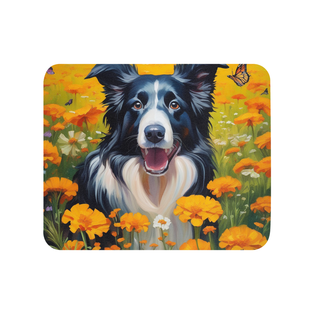 PugMug Custom Border Collie Mouse Pad