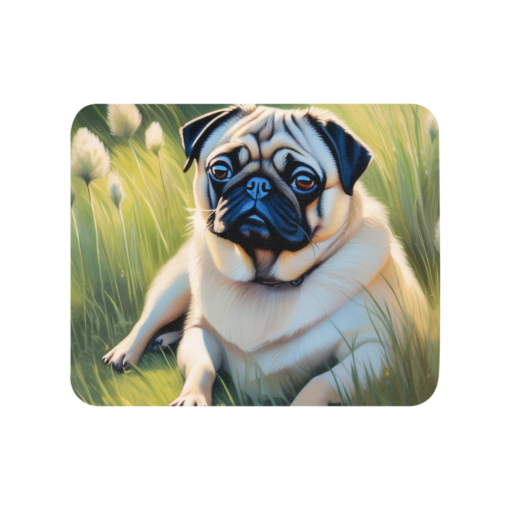 PugMug Custom Pug Mouse Pad