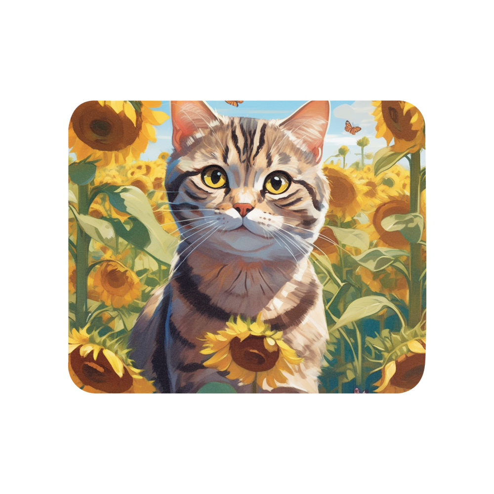PugMug Custom Tabby Scottish Fold Cat Mouse Pad