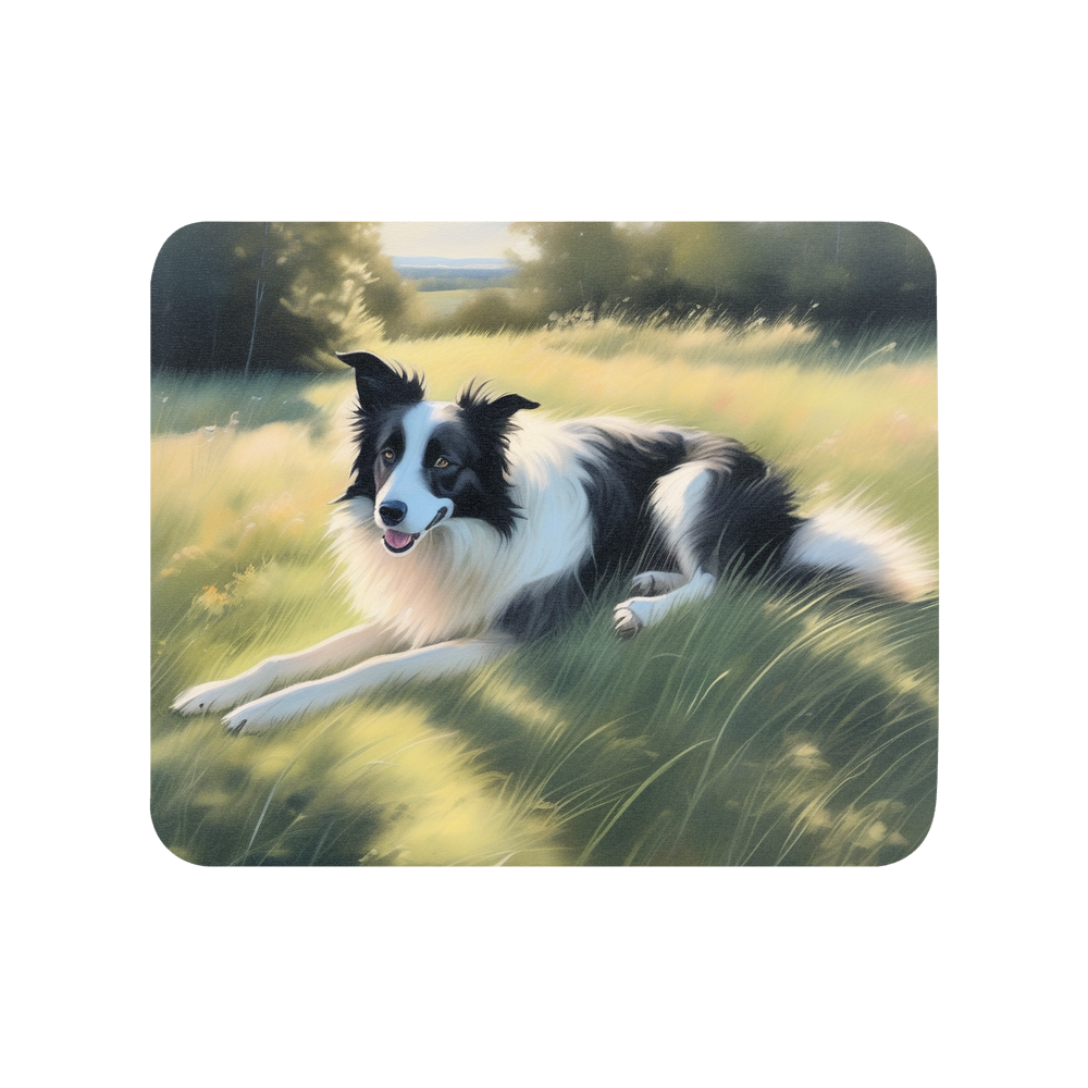 PugMug Custom Border Collie Mouse Pad