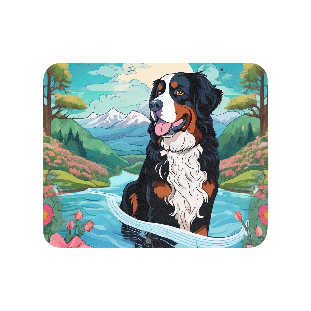 PugMug Custom Bernese Mountain Dog Mouse Pad
