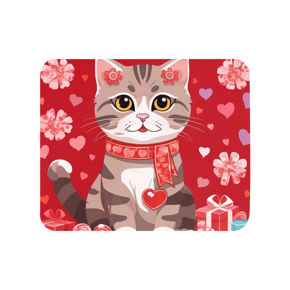 PugMug Custom Tabby Scottish Fold Cat Mouse Pad