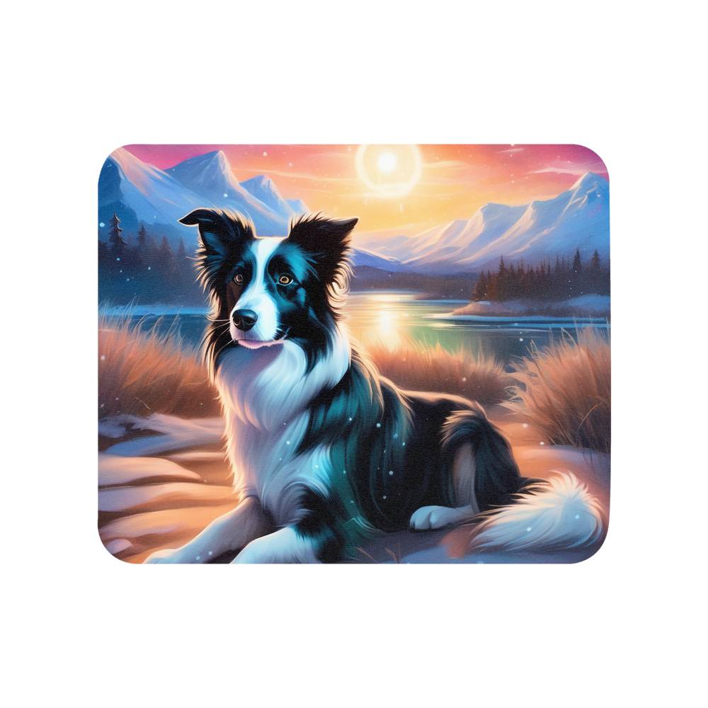 PugMug Custom Border Collie Mouse Pad
