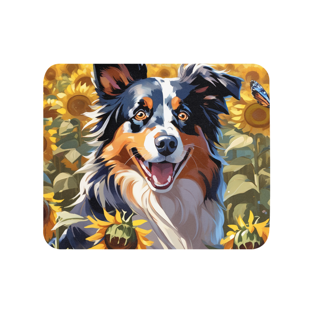 PugMug Custom Australian Shepherd Dog Mouse Pad