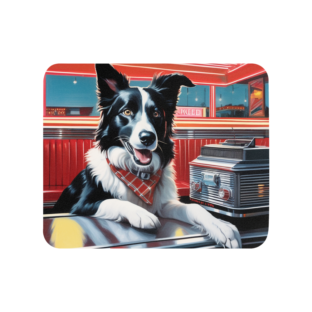 PugMug Custom Border Collie Mouse Pad