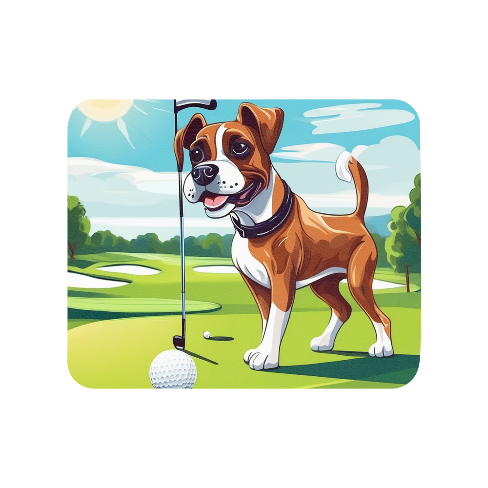 PugMug Custom Boxer Dog Mouse Pad