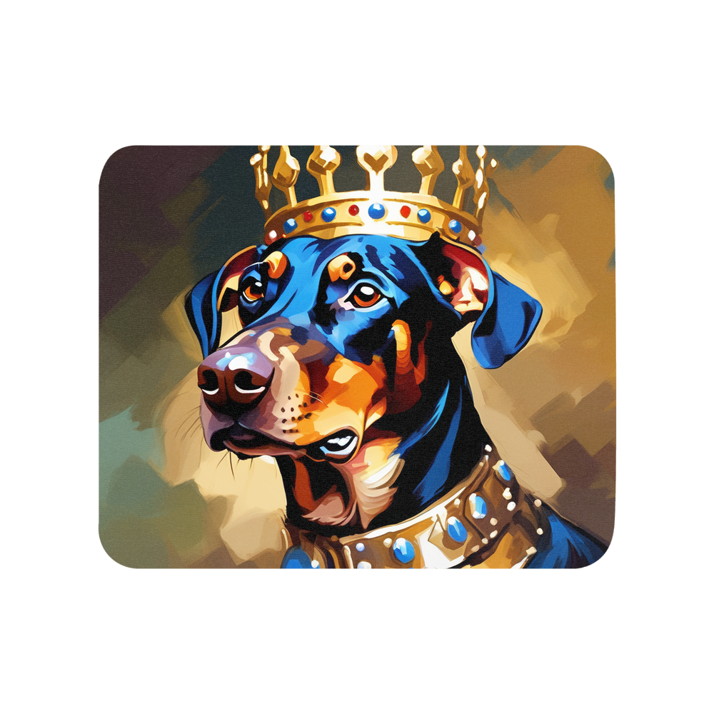 PugMug Custom Doberman Pinscher Mouse Pad