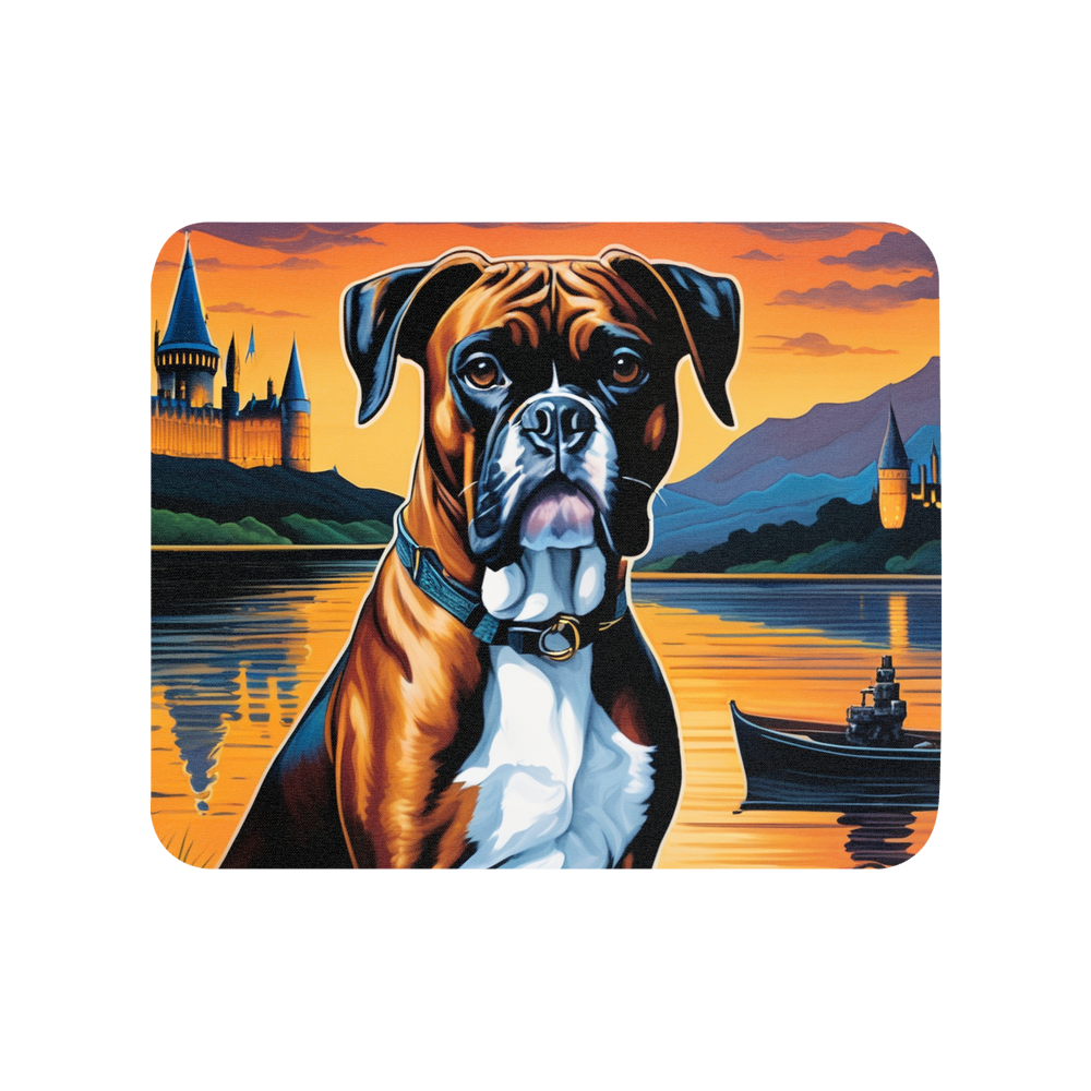 PugMug Custom Boxer Dog Mouse Pad