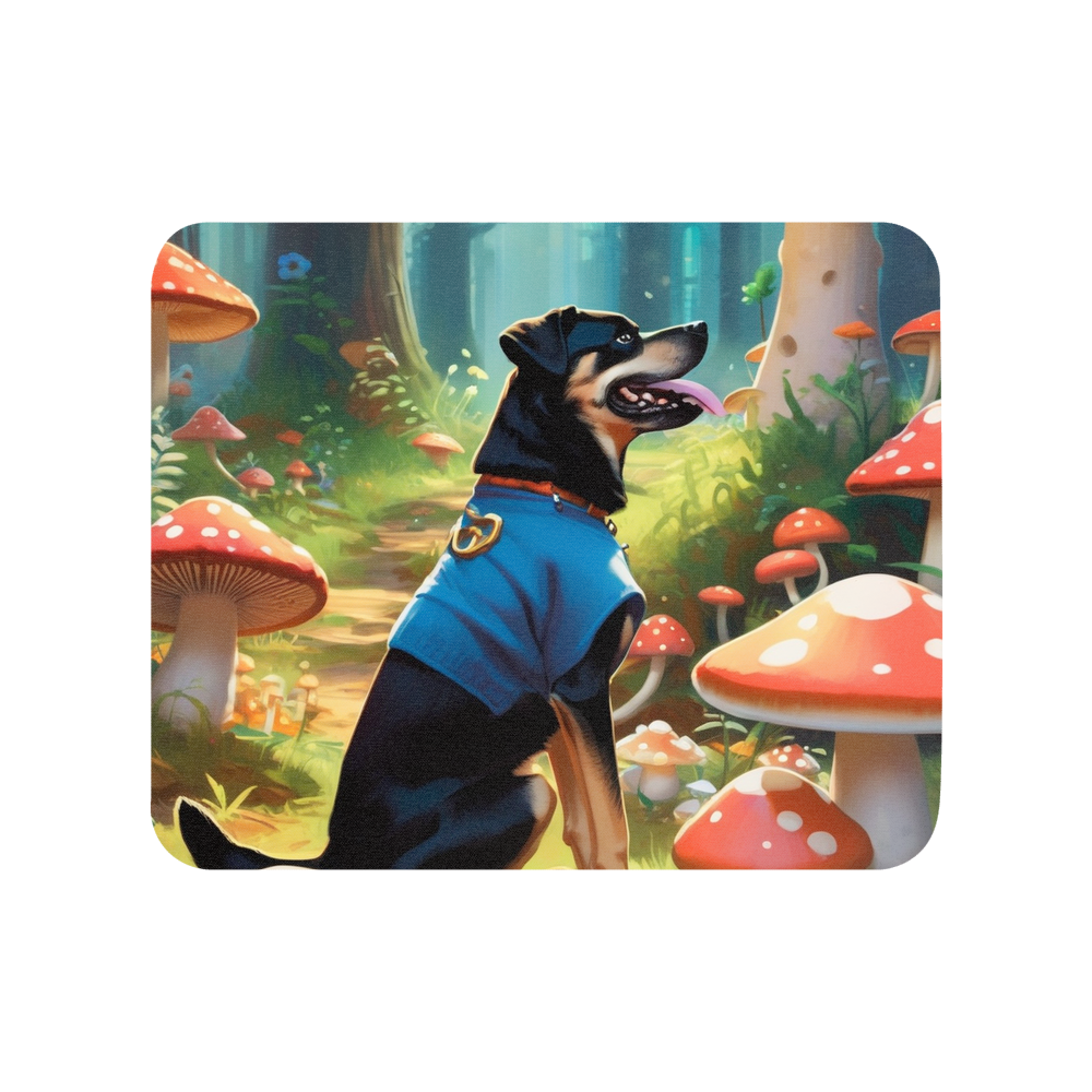 PugMug Custom Blue Mouse Pad