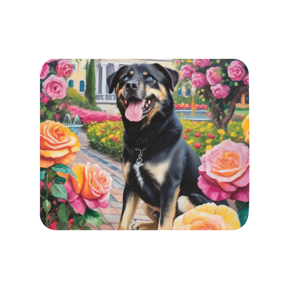 PugMug Custom Blue Mouse Pad