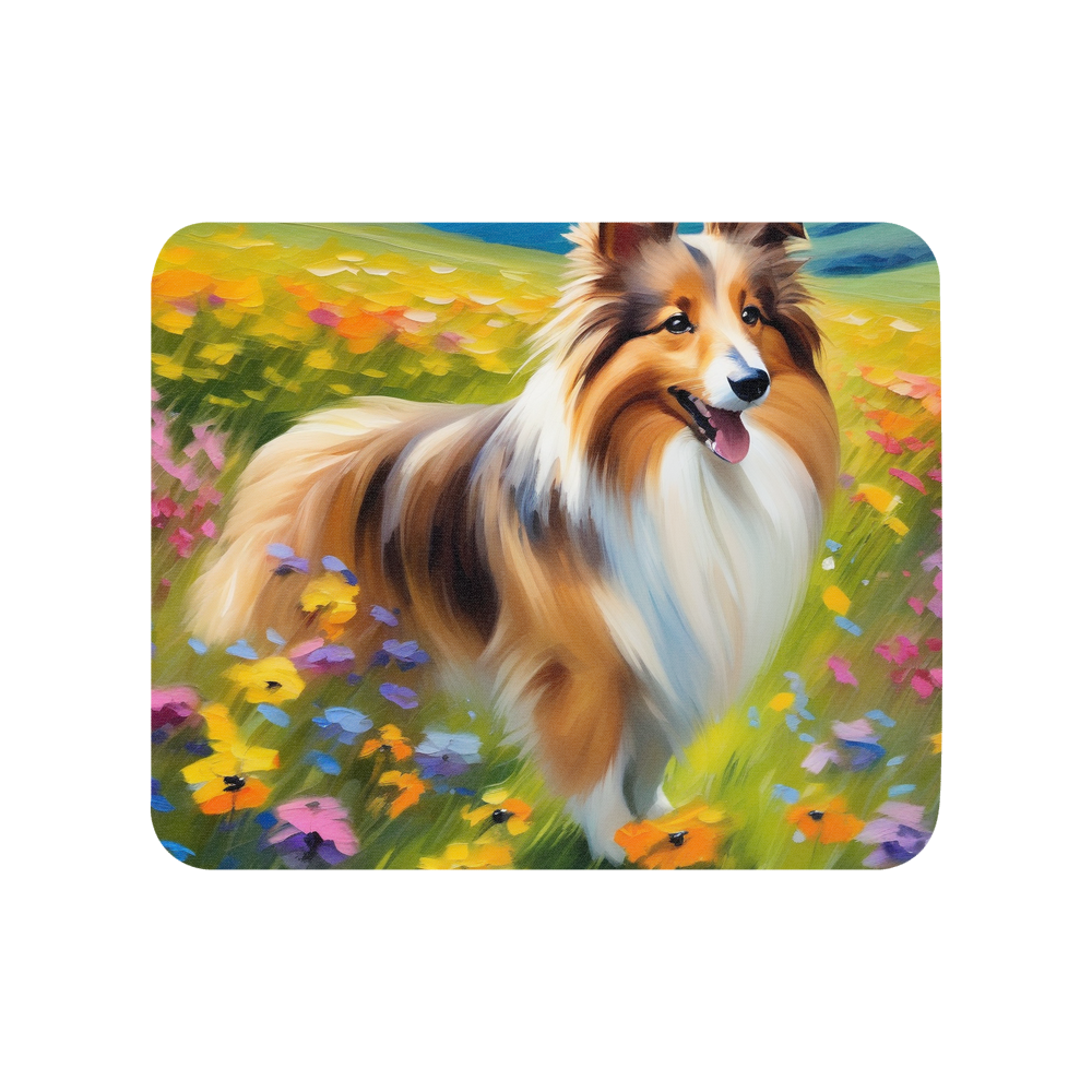 PugMug Custom Shetland Sheepdog Mouse Pad