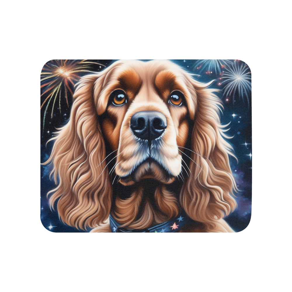 PugMug Custom Cocker Spaniel Mouse Pad