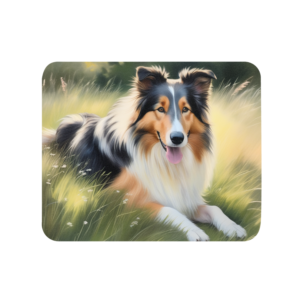 PugMug Custom Collie Mouse Pad
