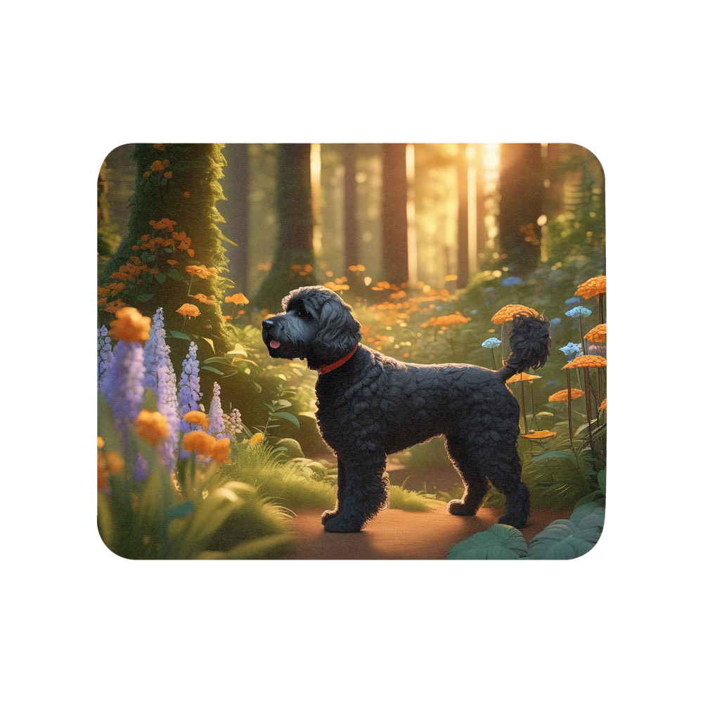 PugMug Custom Portuguese Water Dog Mouse Pad