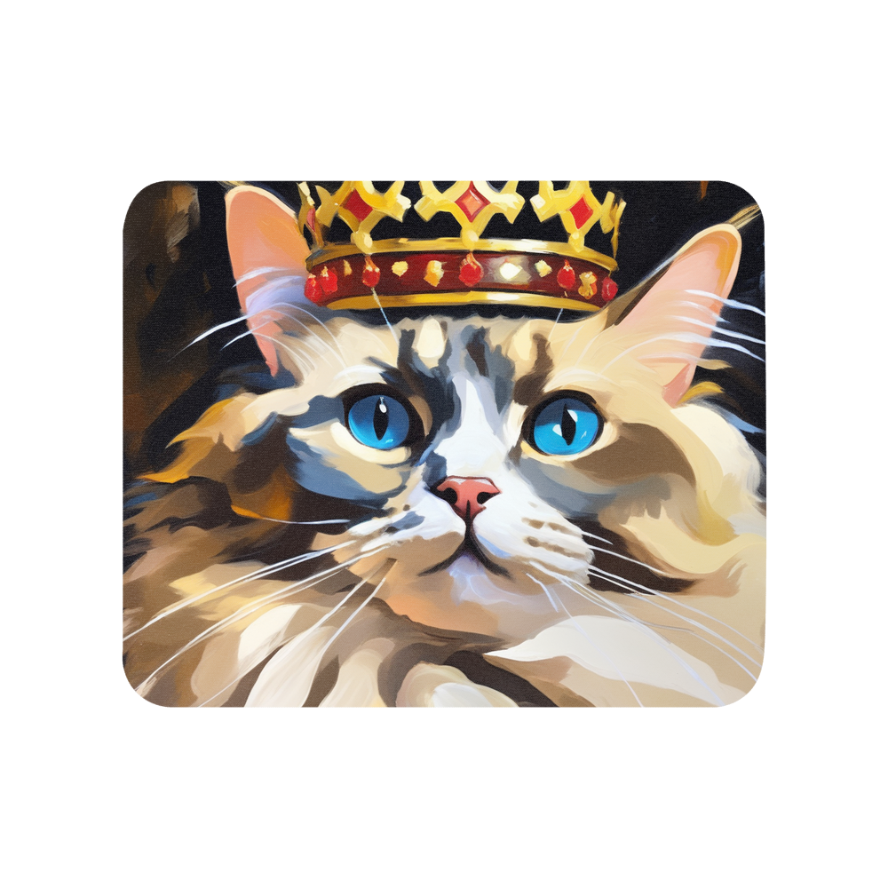 PugMug Custom Tabby Ragdoll Cat Mouse Pad