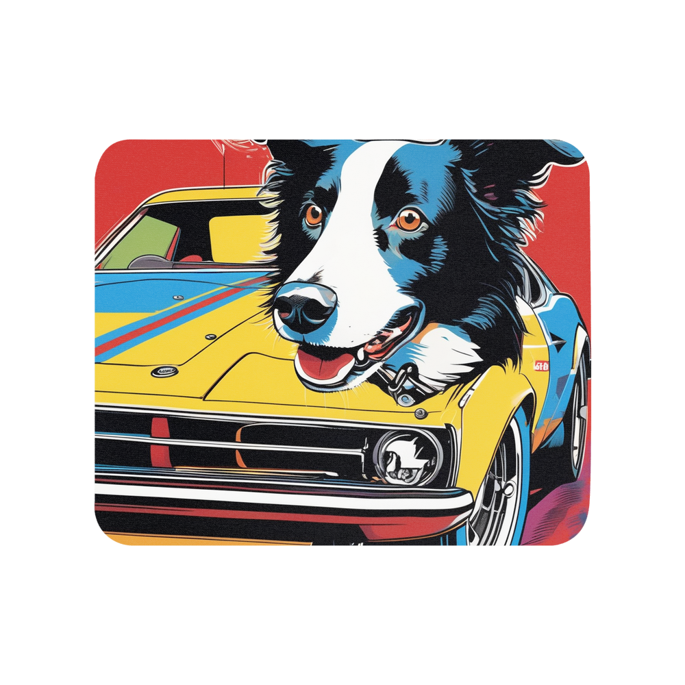 PugMug Custom Border Collie Mouse Pad
