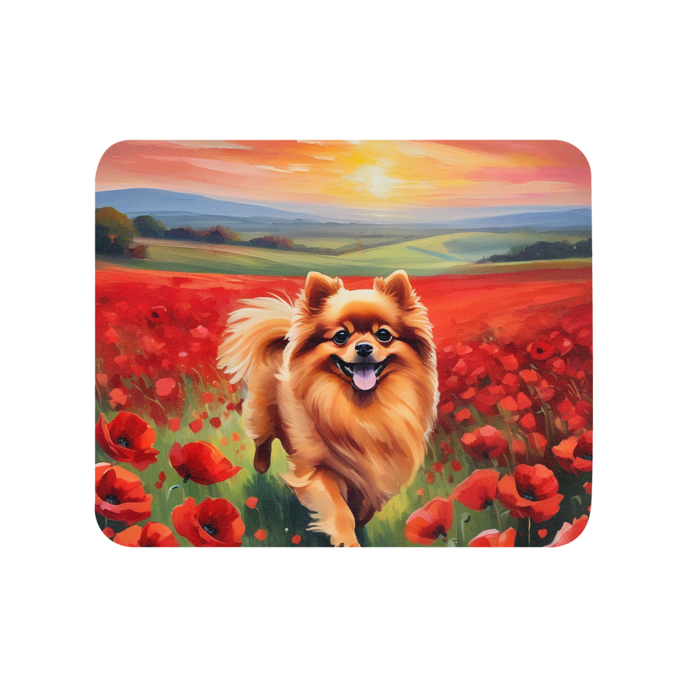 PugMug Custom Tan Pomeranian Mouse Pad