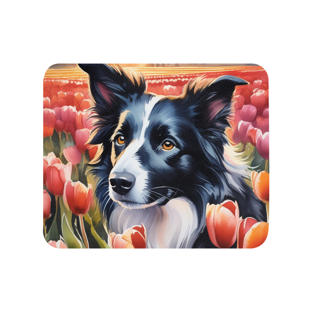 PugMug Custom Border Collie Mouse Pad