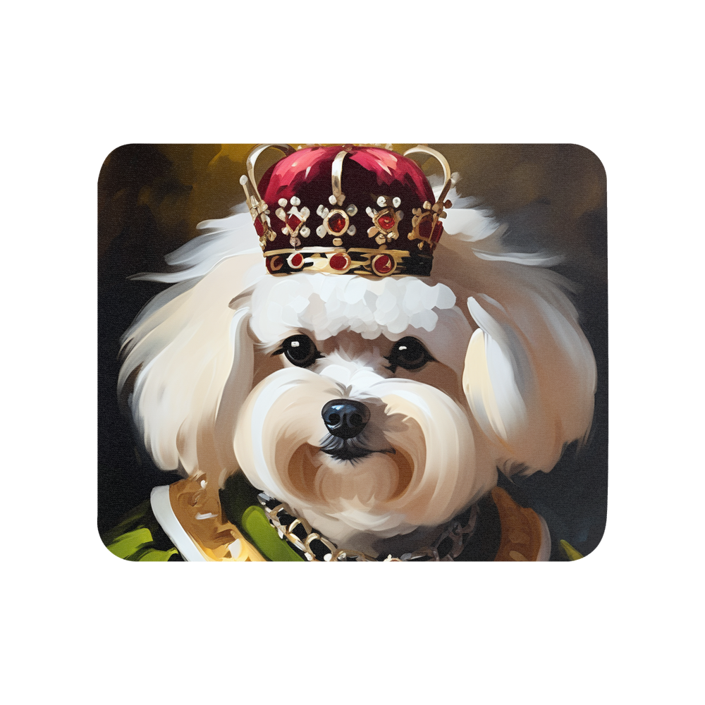 PugMug Custom Bichons Frise Mouse Pad