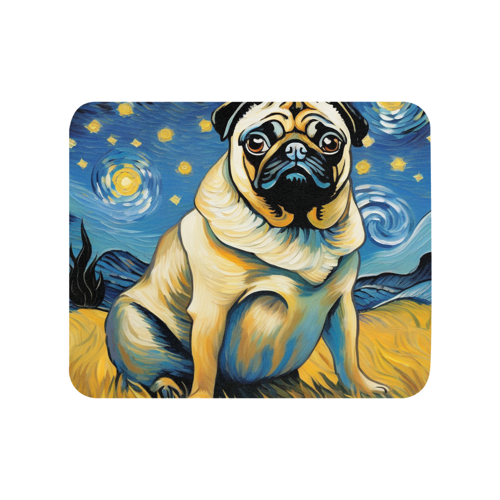 PugMug Custom Pug Mouse Pad