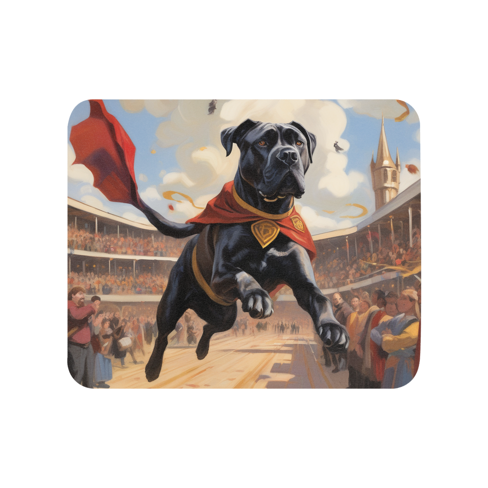 PugMug Custom Cane Corso Mouse Pad