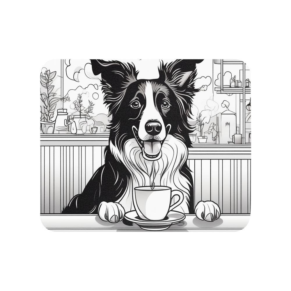 PugMug Custom Border Collie Mouse Pad