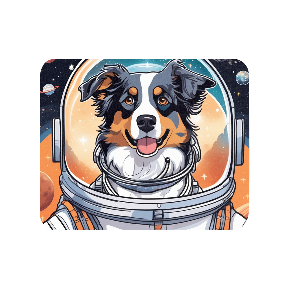 PugMug Custom Australian Shepherd Dog Mouse Pad