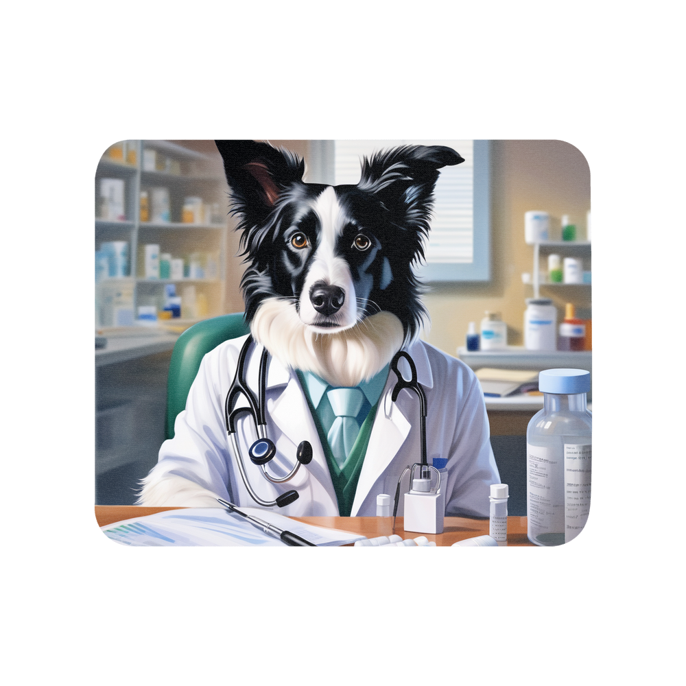 PugMug Custom Border Collie Mouse Pad