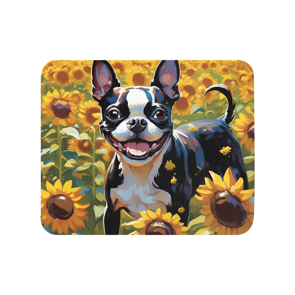 PugMug Custom Boston Terrier Mouse Pad