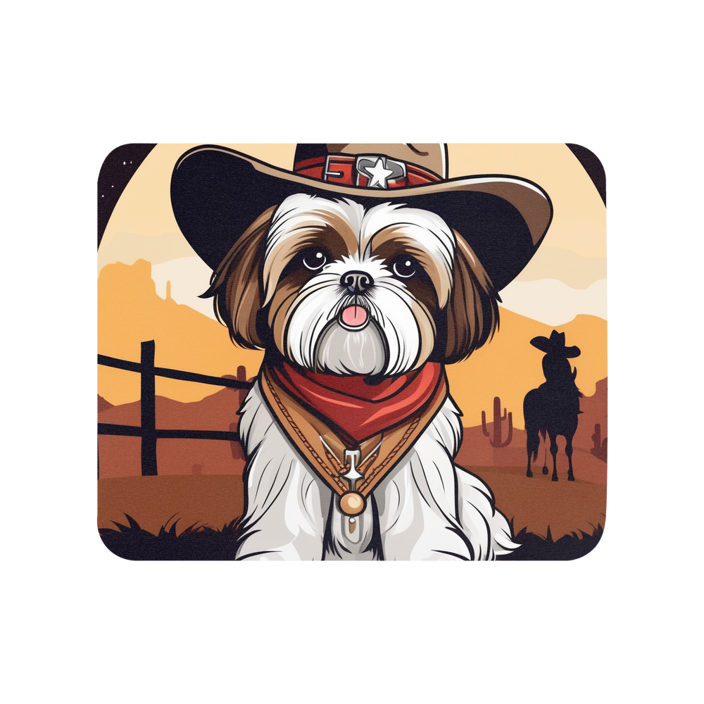 PugMug Custom Shih Tzu Mouse Pad