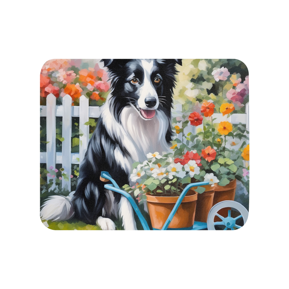 PugMug Custom Border Collie Mouse Pad