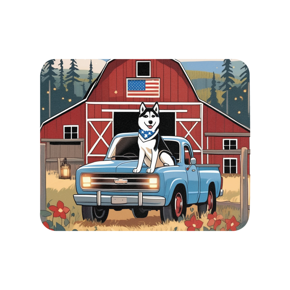 PugMug Custom Siberian Husky Mouse Pad