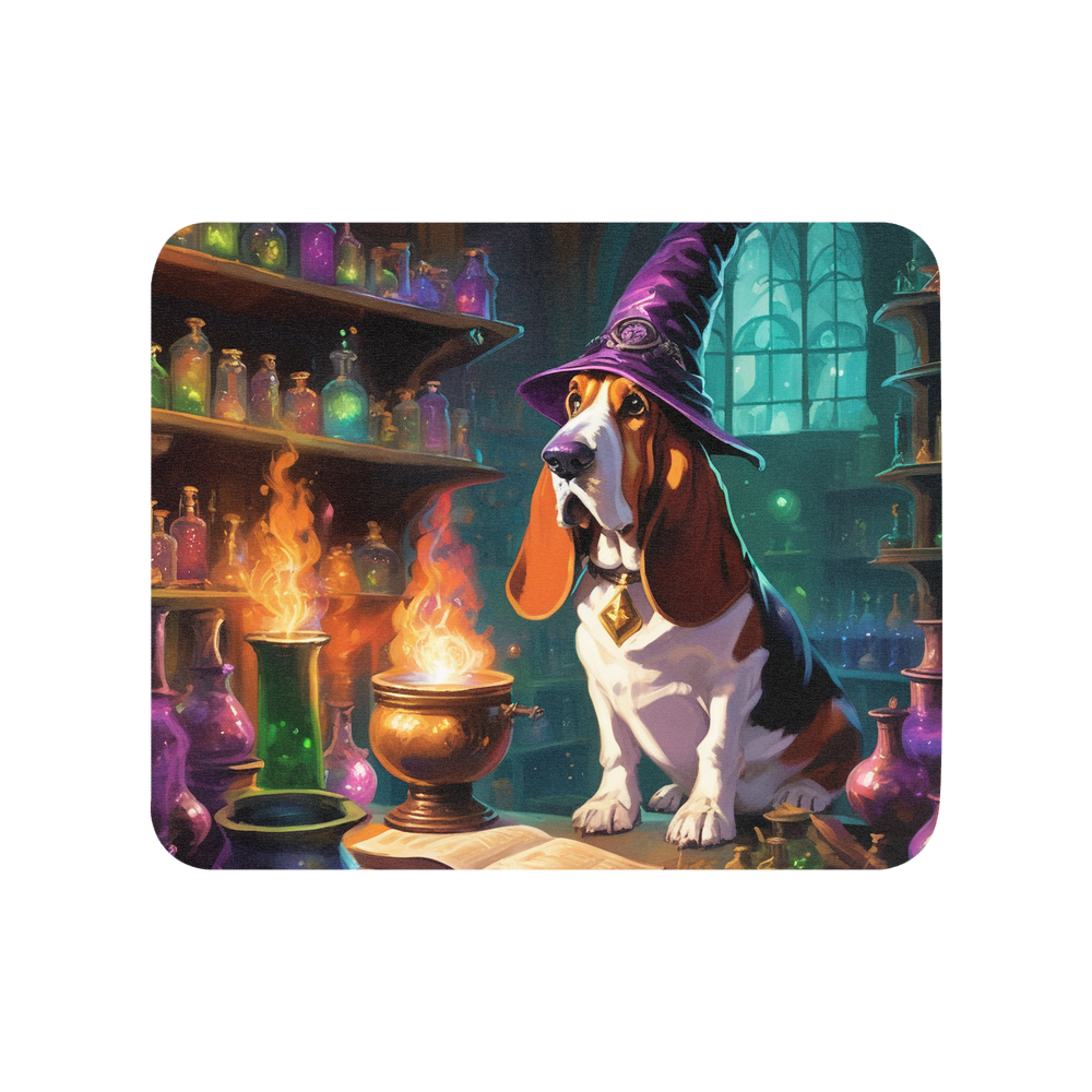 PugMug Custom Basset Hound Mouse Pad