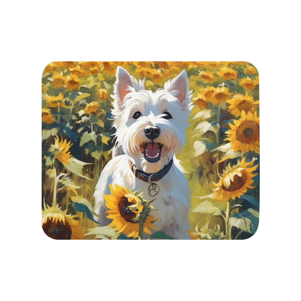 PugMug Custom West Highland White Terrier Mouse Pad