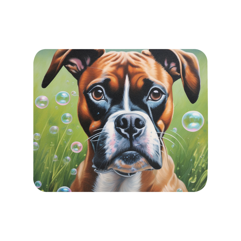 PugMug Custom Boxer Dog Mouse Pad