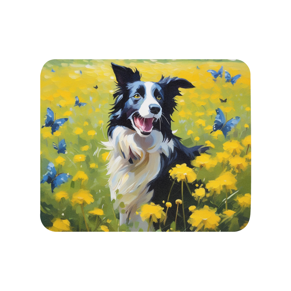 PugMug Custom Border Collie Mouse Pad