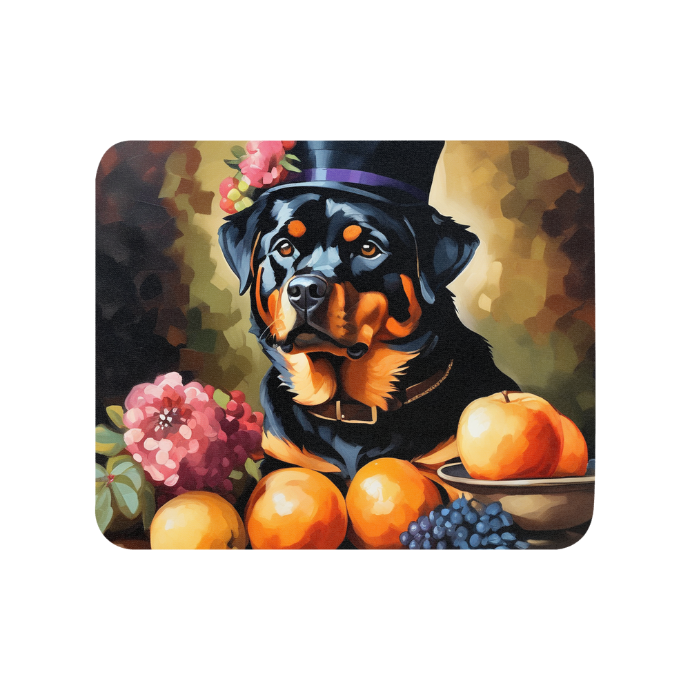 PugMug Custom Rottweiler Mouse Pad