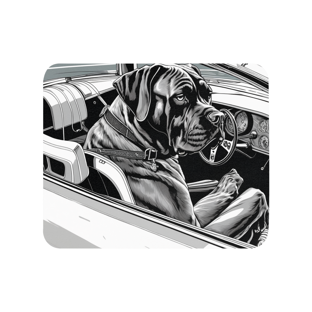 PugMug Custom Cane Corso Mouse Pad