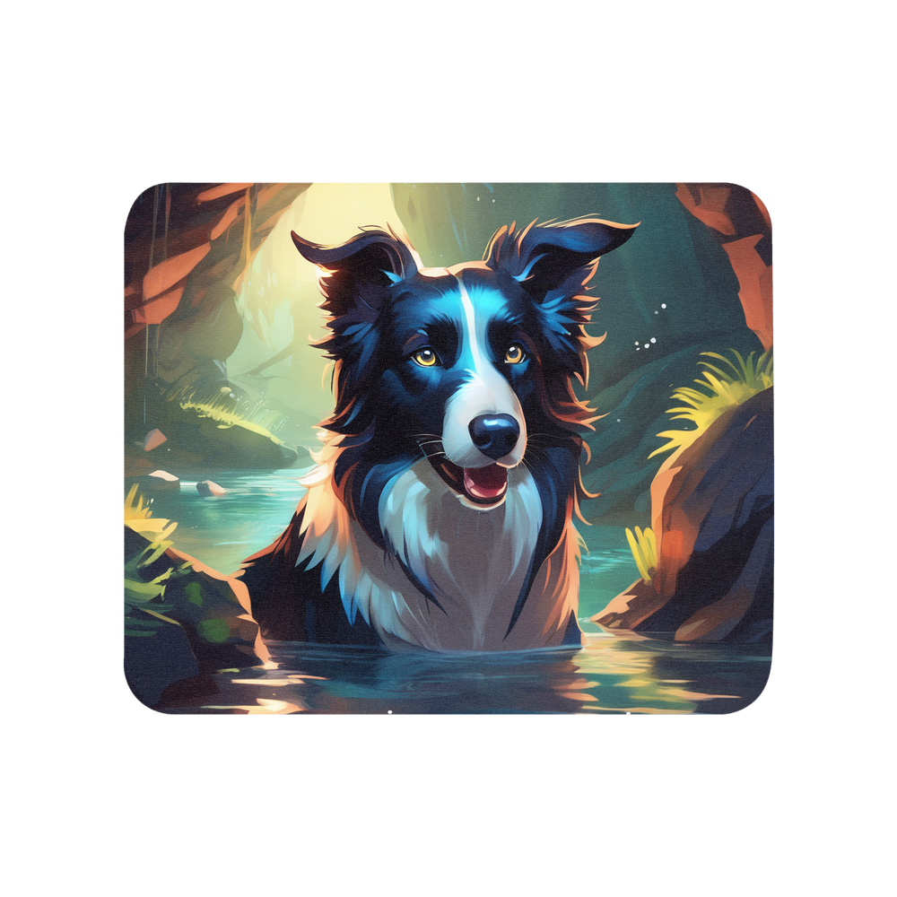 PugMug Custom Border Collie Mouse Pad