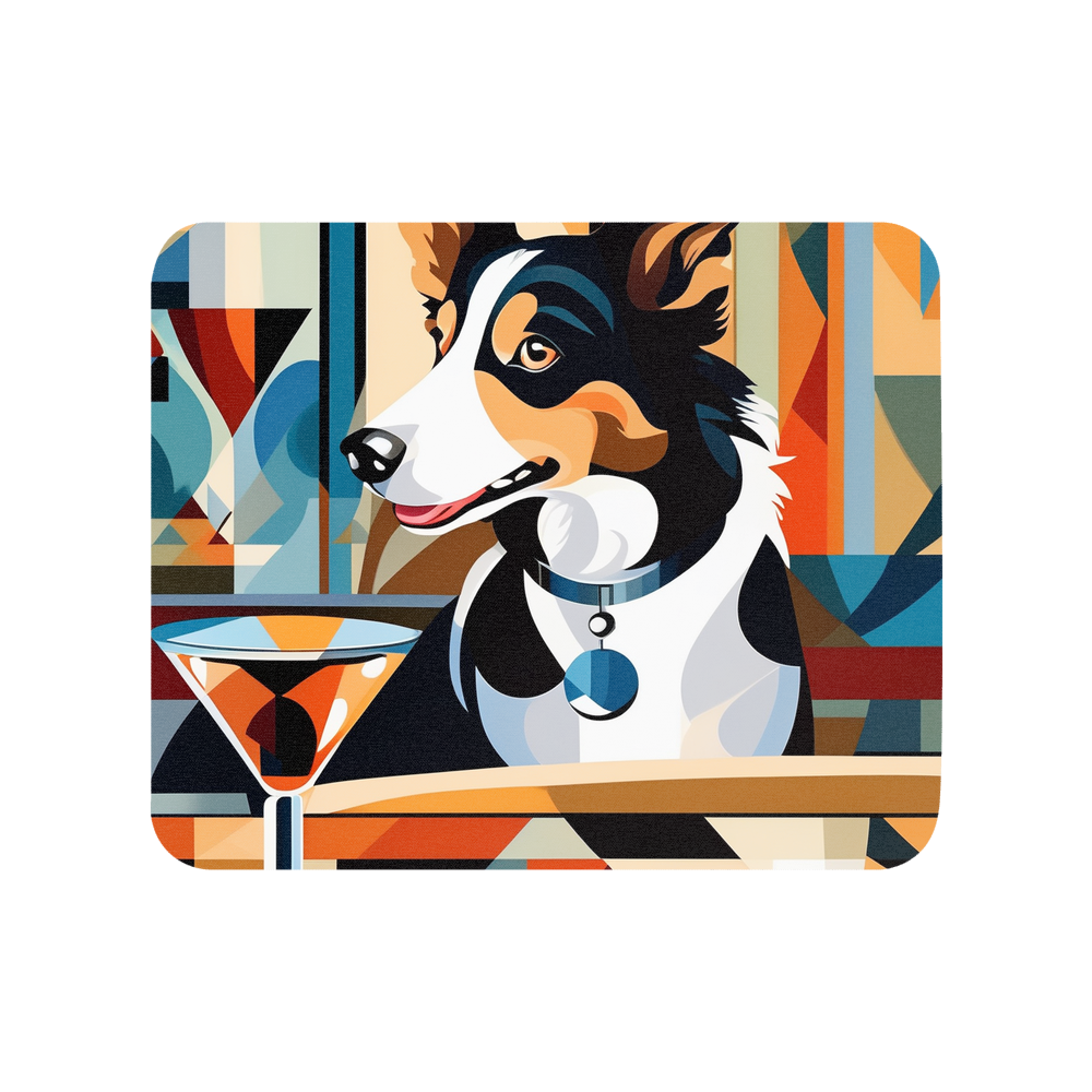 PugMug Custom Border Collie Mouse Pad