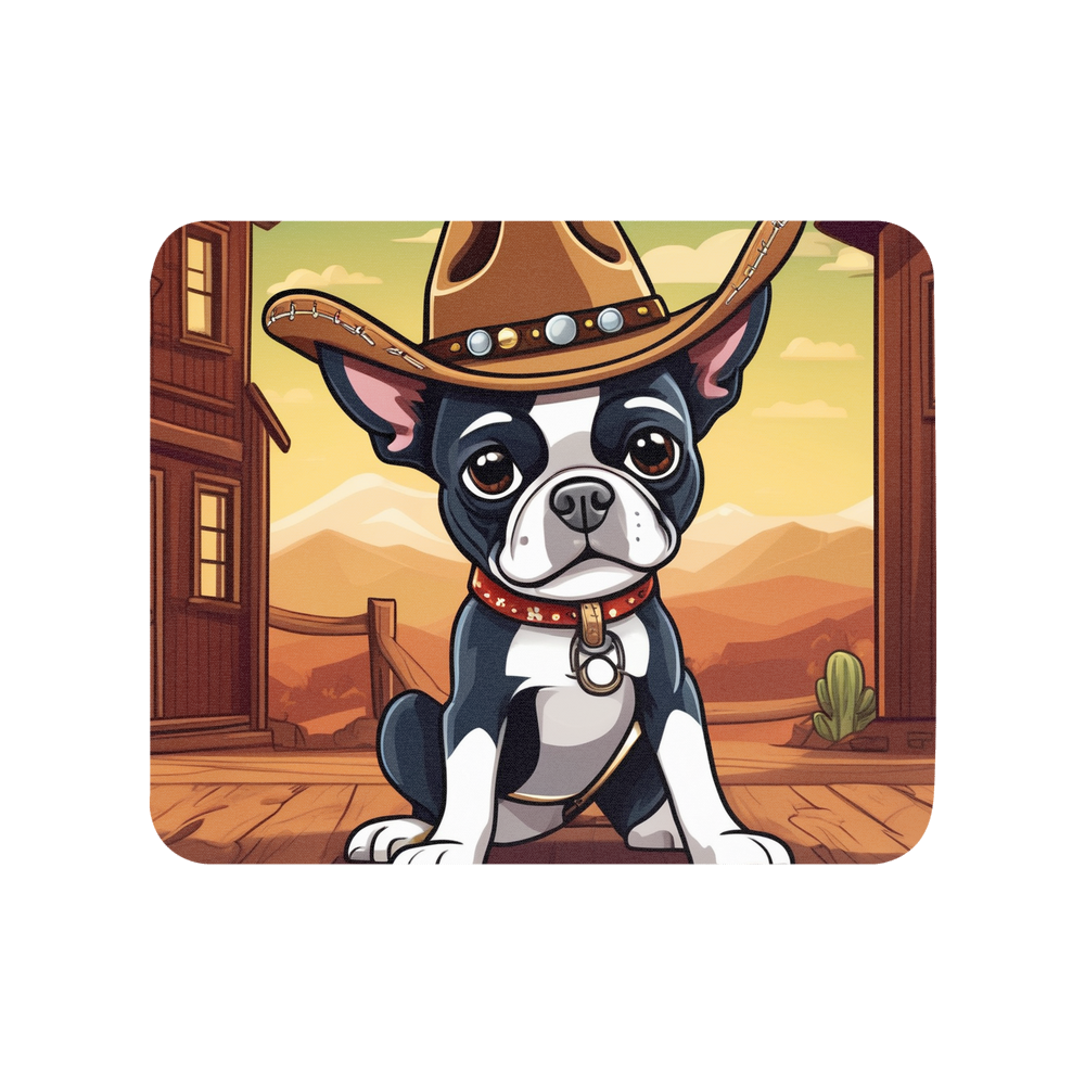 PugMug Custom Boston Terrier Mouse Pad