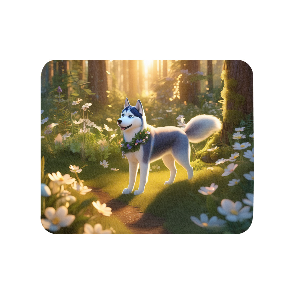 PugMug Custom Siberian Husky Mouse Pad
