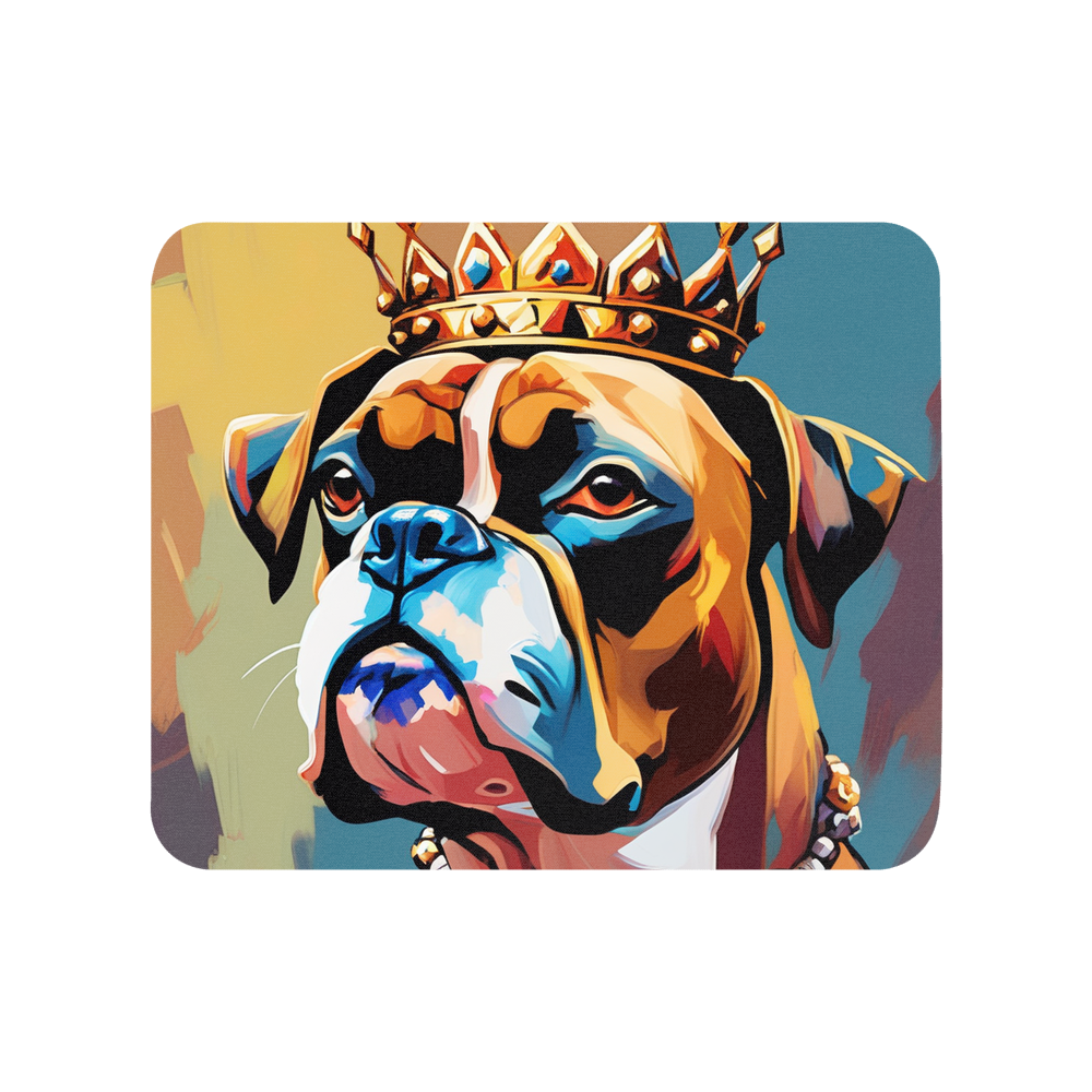 PugMug Custom Boxer Dog Mouse Pad