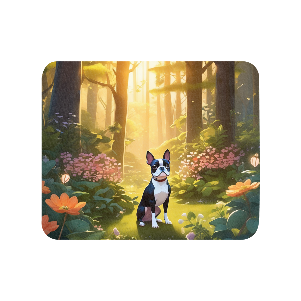 PugMug Custom Boston Terrier Mouse Pad