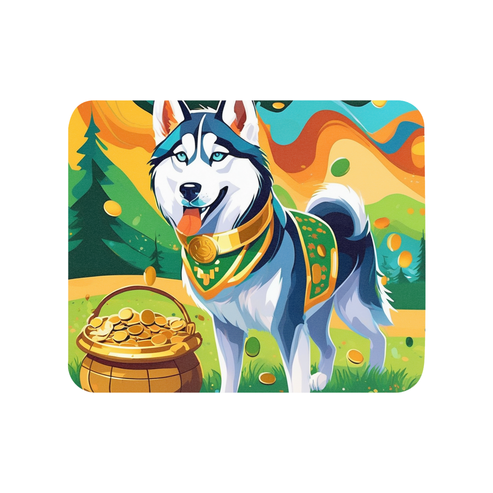 PugMug Custom Siberian Husky Mouse Pad